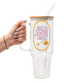 Silly Goose Juice Glass Cup, Mug & Tumbler with Lid and Straw