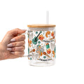 Showgirl Glass Cup, Mug & Tumbler with Lid and Straw