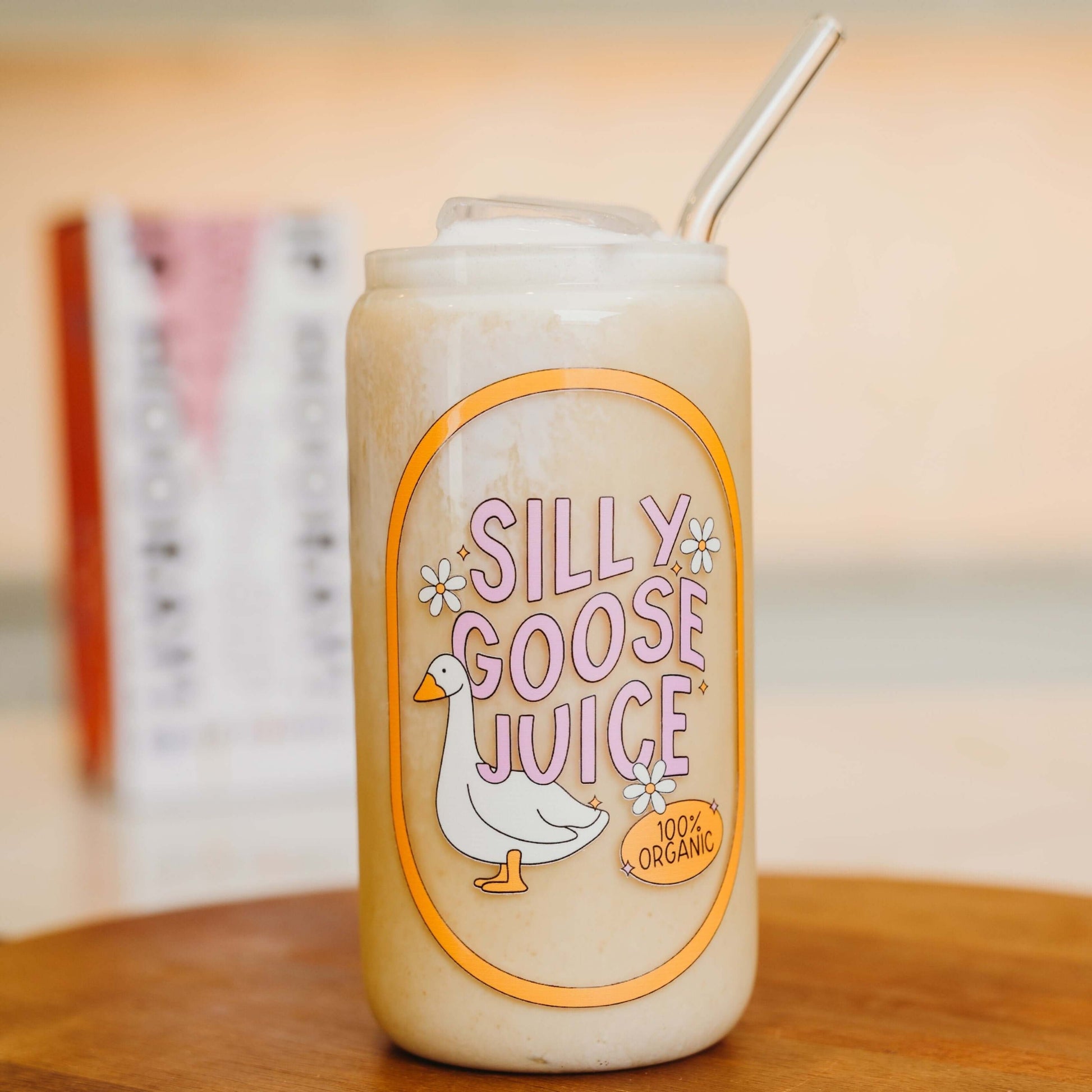 Silly Goose Juice Cup With Lid and Straw from Sip Sip Hooray – Tumblers