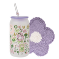 Lucky Geese Bundle 16oz Frosted Glass Tumbler