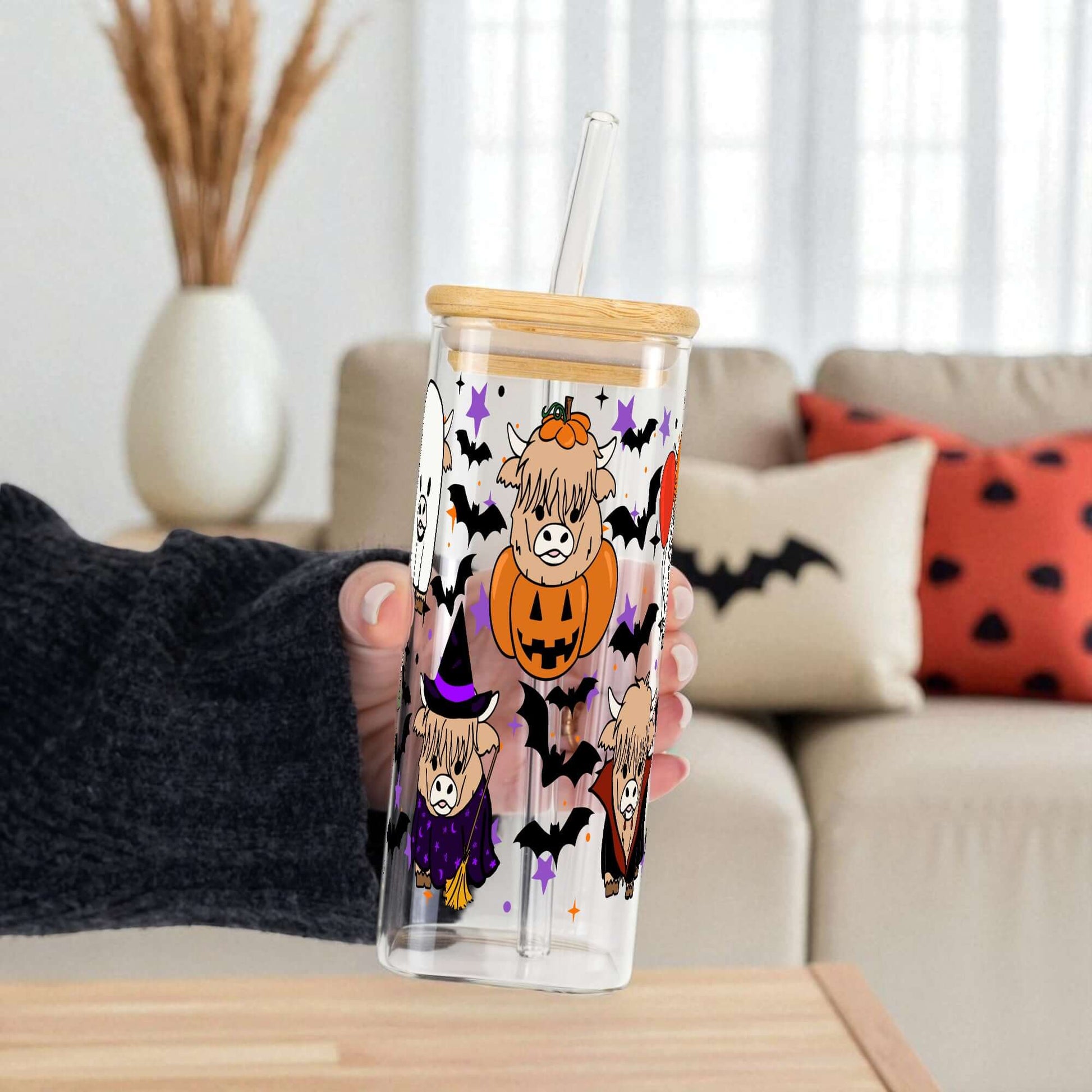 Highland Horror Cup With Lid and Straw from Sip Sip Hooray – Tumblers