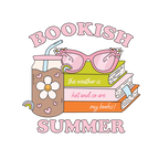 Bookish Summer Glass Cup, Mug & Tumbler with Lid and Straw