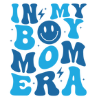 In My Boy Mom Era Glass Cup, Mug & Tumbler with Lid and Straw