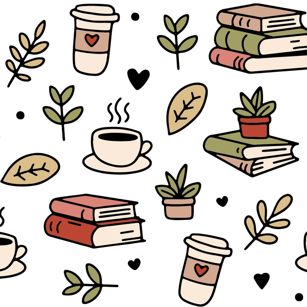 Bookish Book Lover Glass Cup, Mug & Tumbler with Lid and Straw