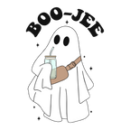 Boo Jee Halloween Glass Cup, Mug & Tumbler with Lid and Straw