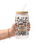 Just One More Chapter Glass Cup, Mug & Tumbler with Lid and Straw