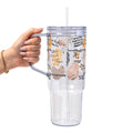 Christian Bible Verse Glass Cup, Mug & Tumbler with Lid and Straw