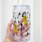 Button Doll 16oz Acrylic Plastic Cup with Clear Lid