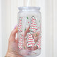 Christmas Holiday Cakes 16oz Acrylic Plastic Cup with Clear Lid