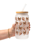 Pumpkin Spice Fall Glass Cup, Mug & Tumbler with Lid and Straw