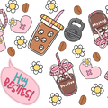 Jenna Bariatric Bestie x Sip-Sip Hooray! Collaboration Glass Cups