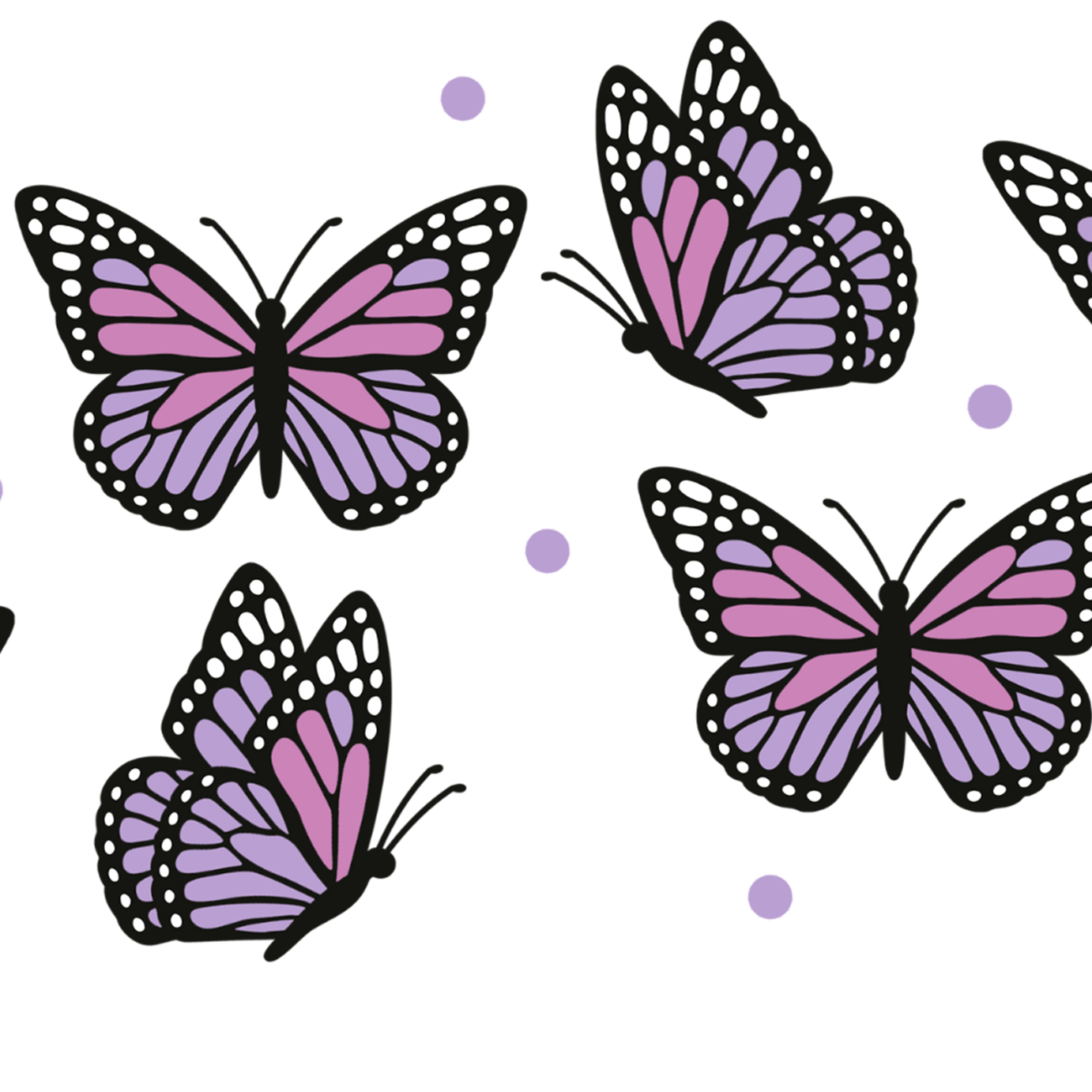 Butterfly Daisy Glass Cup, Mug & Tumbler with Lid and Straw