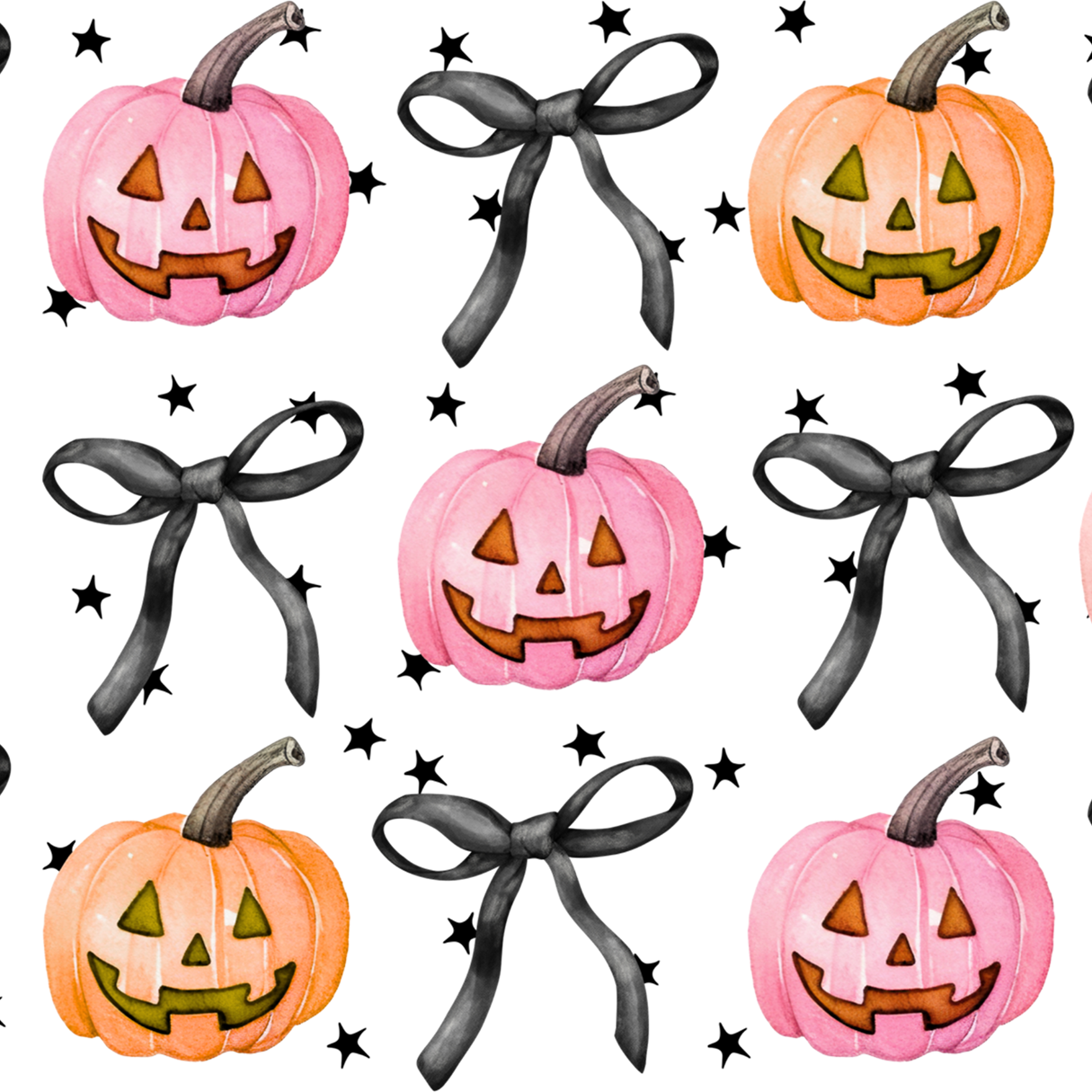 Halloween Coquette Pumpkins Glass Cup, Mug & Tumbler with Lid and Straw