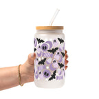 Sweet & Spooky Glass Cup, Mug & Tumbler with Lid and Straw
