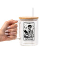 The Reader Glass Cup, Mug & Tumbler with Lid and Straw