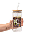 Thug Life Christmas Glass Cup, Mug & Tumbler with Lid and Straw