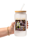 Thug Life Christmas Glass Cup, Mug & Tumbler with Lid and Straw