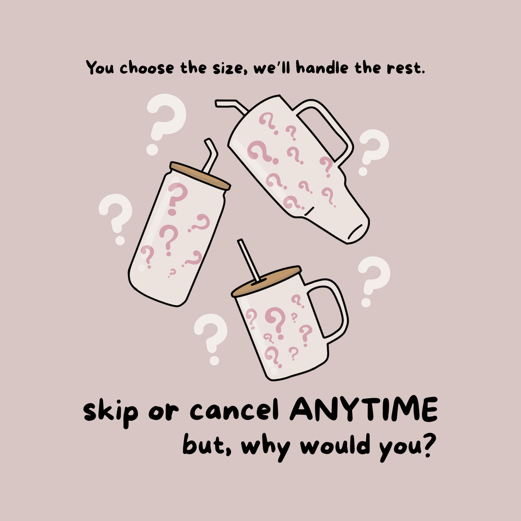 "The Sip Club" Mystery Sip Of The Month Subscription from Sip Sip Hooray – Subscription Services