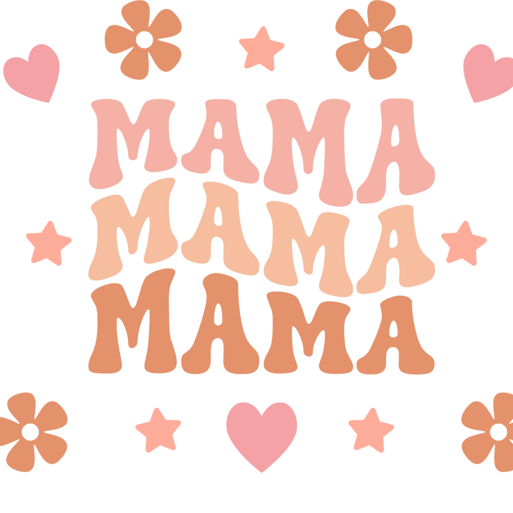 Mama Glass Cup, Mug & Tumbler with Lid and Straw