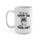 Trash Panda Raccoon Glass Cup, Mug & Tumbler with Lid and Straw