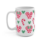 Candy Mouse Glass Cup, Mug & Tumbler with Lid and Straw