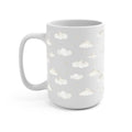 Dreamy Clouds Glass Cup, Mug & Tumbler with Lid and Straw