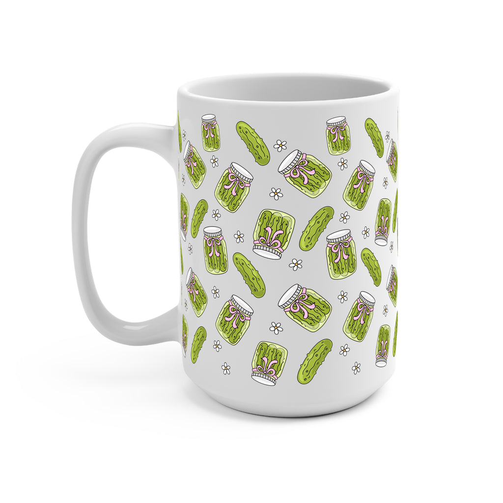 Coquette Pickle Glass Cup, Mug & Tumbler with Lid and Straw