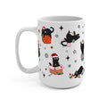 Christmas Cats Glass Cup, Mug & Tumbler with Lid and Straw