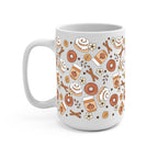 Pumpkin Spice Fall Glass Cup, Mug & Tumbler with Lid and Straw