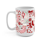 Cozy Christmas Glass Cup, Mug & Tumbler with Lid and Straw