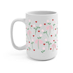 Coquette Pink Bow Glass Cup, Mug & Tumbler with Lid and Straw