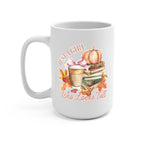 Pumpkin Spice Fall Glass Cup, Mug & Tumbler with Lid and Straw