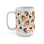 Spooky Sugar Cookies Glass Cup, Mug & Tumbler with Lid and Straw