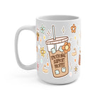 Emotional Support Jenna Bestie Glass Cup, Mug & Tumbler with Lid and Straw