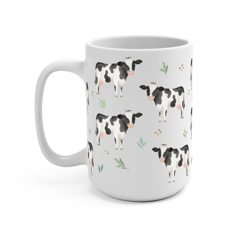 Cow Print Glass Cup, Mug & Tumbler with Lid and Straw