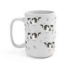 Cow Print Glass Cup, Mug & Tumbler with Lid and Straw