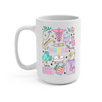 Sips And Scrubs Medical Glass Cup, Mug & Tumbler with Lid and Straw