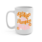 Pumpkin Spice Fall Glass Cup, Mug & Tumbler with Lid and Straw