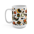 Retrocore Halloween Glass Cup, Mug & Tumbler with Lid and Straw
