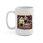 Thug Life Christmas Glass Cup, Mug & Tumbler with Lid and Straw