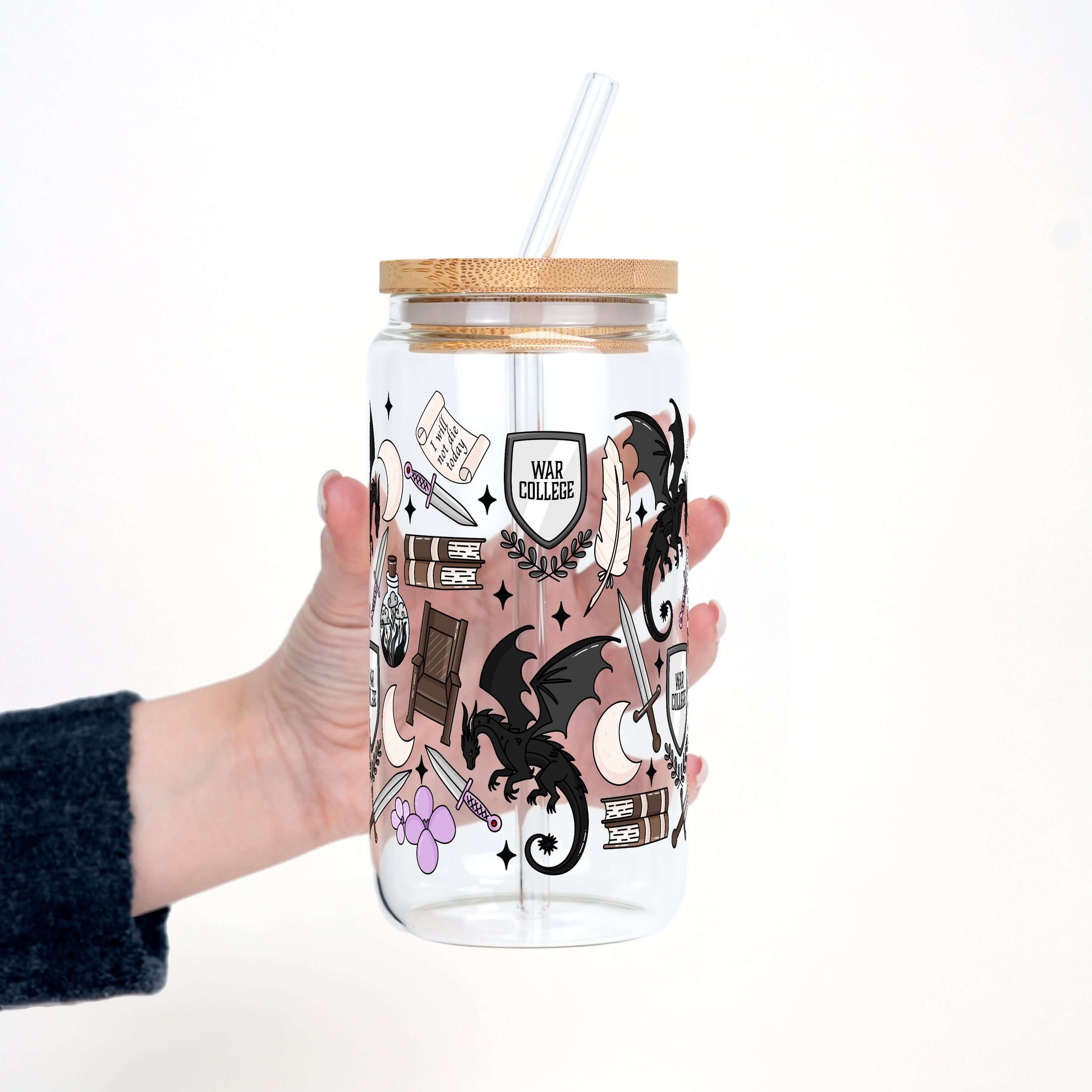 War College Cup with Lid and Straw from Sip Sip Hooray – Tumblers