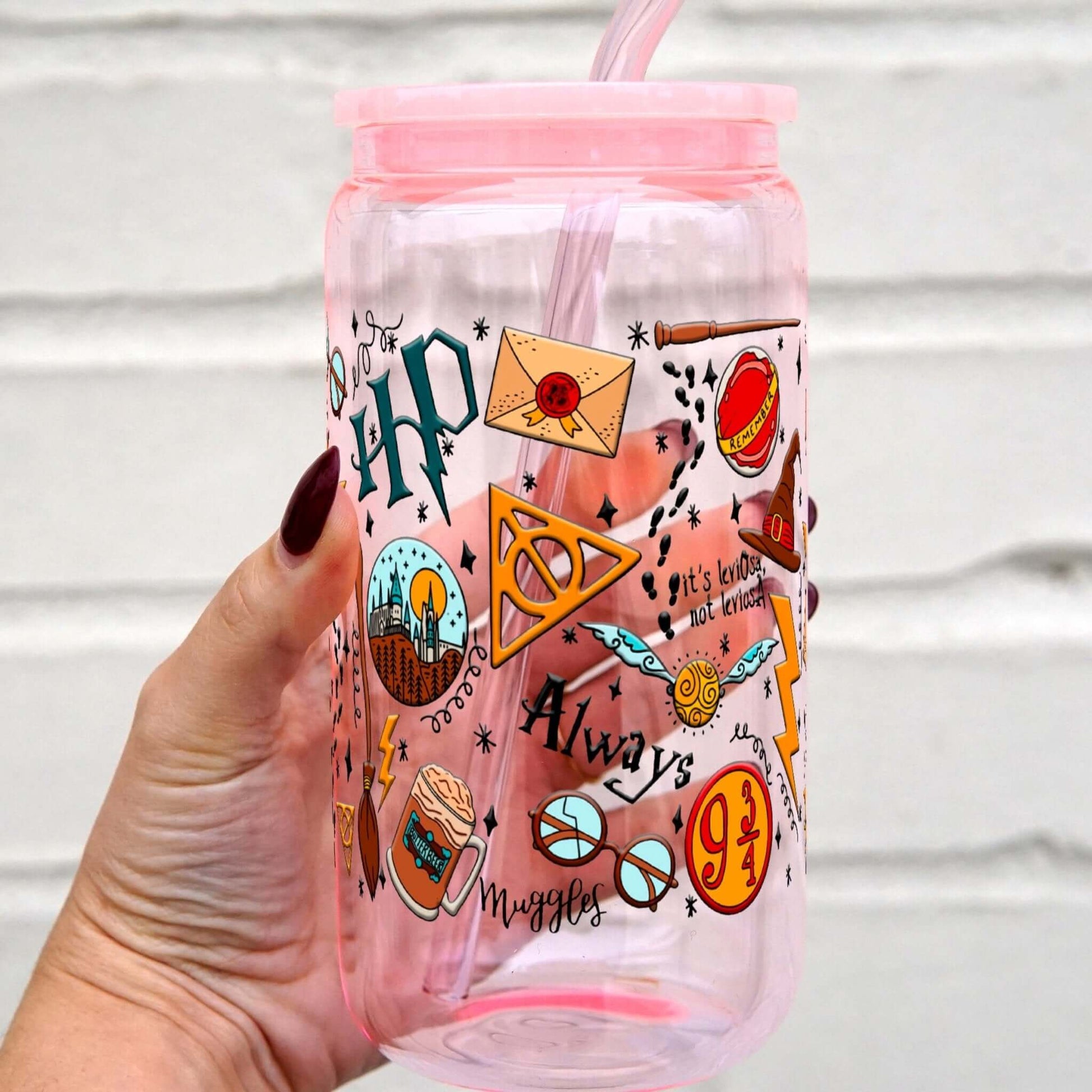 Wizard Theme Cup With Lid and Straw from Sip Sip Hooray – Drinkware