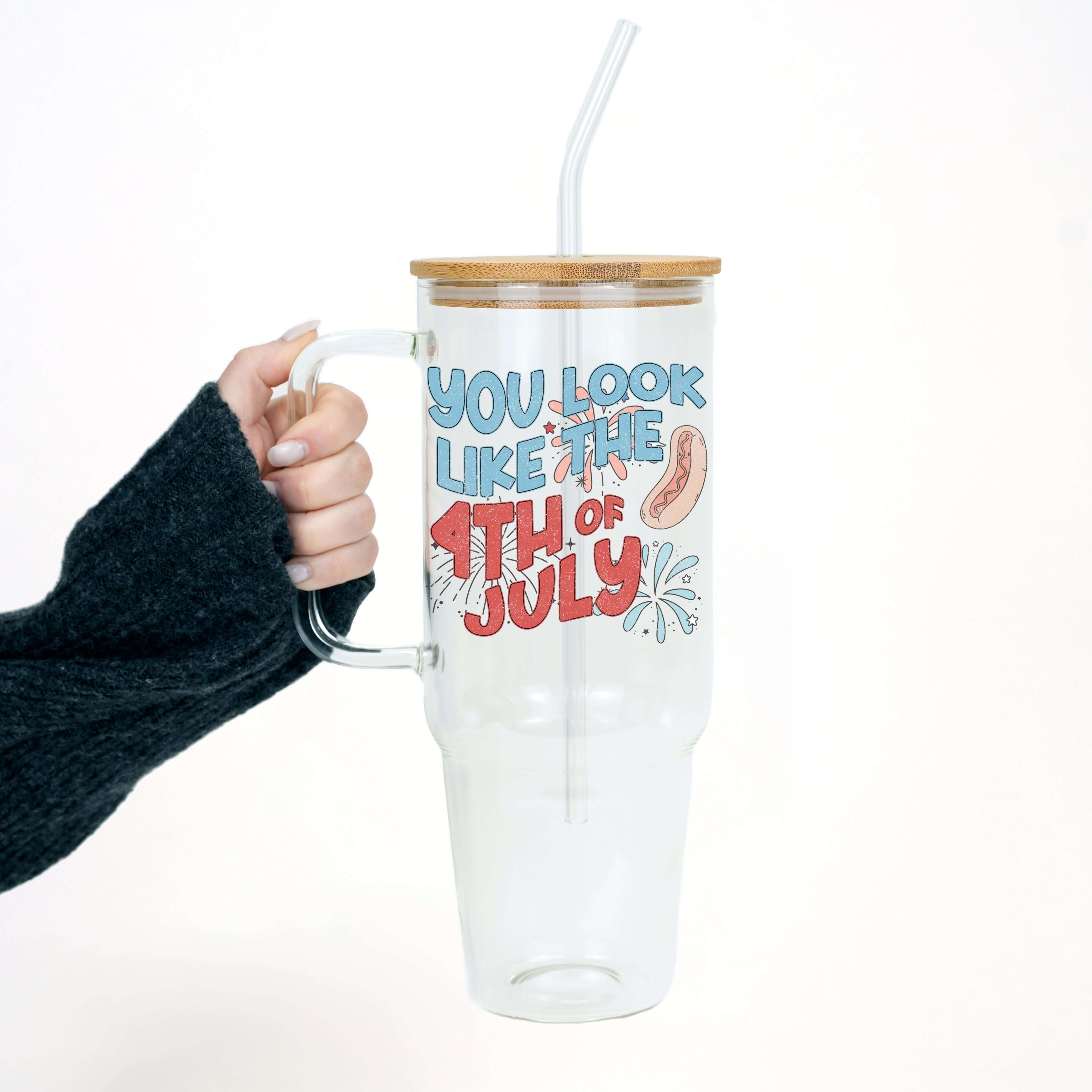 You Look Like The 4th of July Tumbler With Lid and Straw