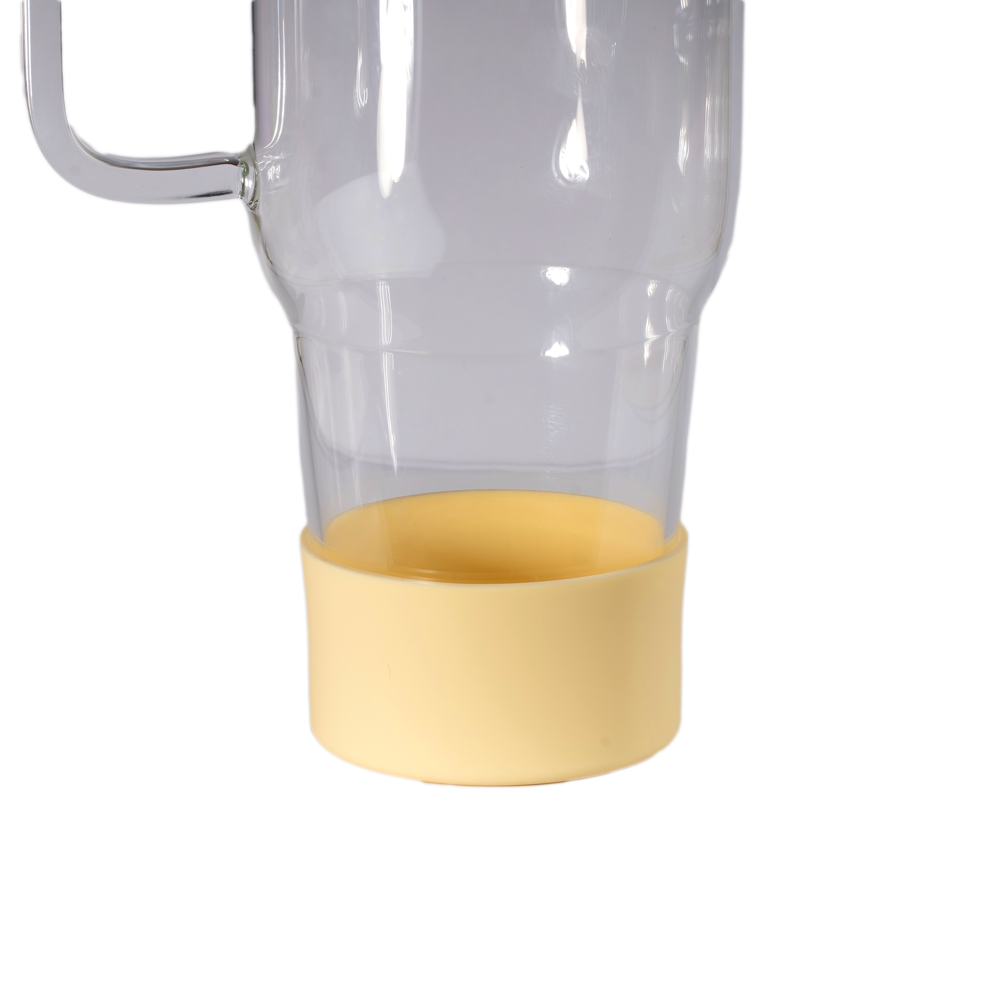 Butter Yellow Silicone Boot Cover, Universal Bottom Protector for 32oz & 40oz Tumblers