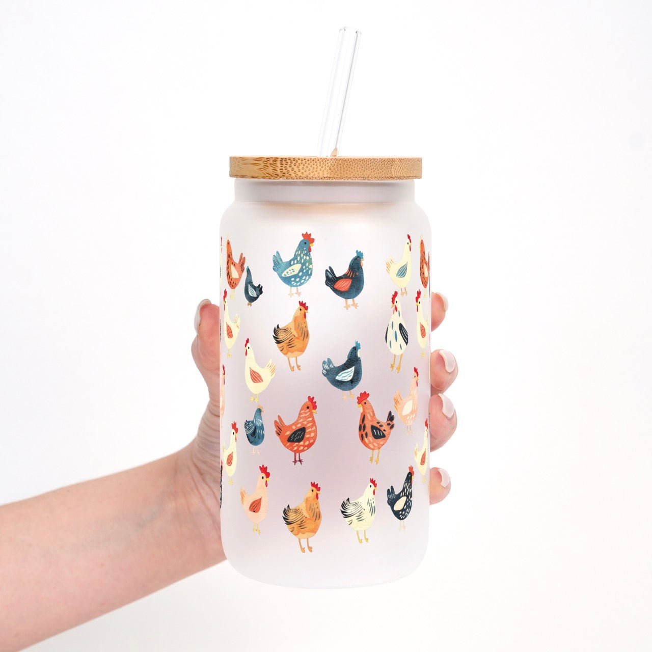 Chicken Lover Cup With Lid and Straw - Sip Sip Hooray