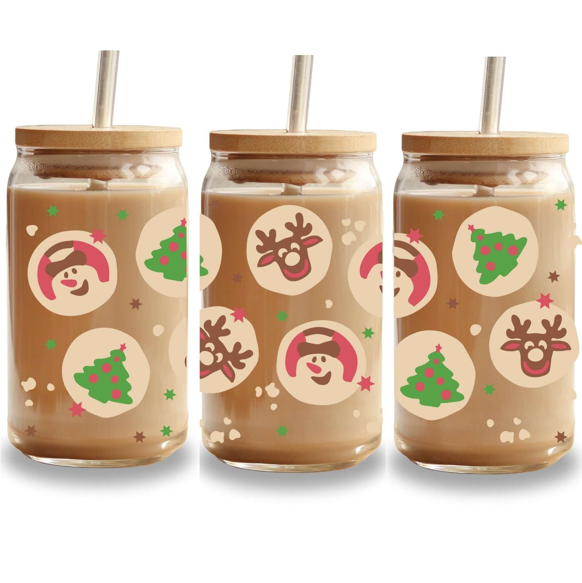 Christmas Sugar Cookies Cup with Lid and Straw from Sip Sip Hooray – Tumblers