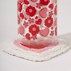 Heart Mug Rug Coasters