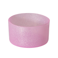 Light Pink Glitter Silicone Boot Cover, Universal Bottom Protector for 32oz & 40oz Tumblers