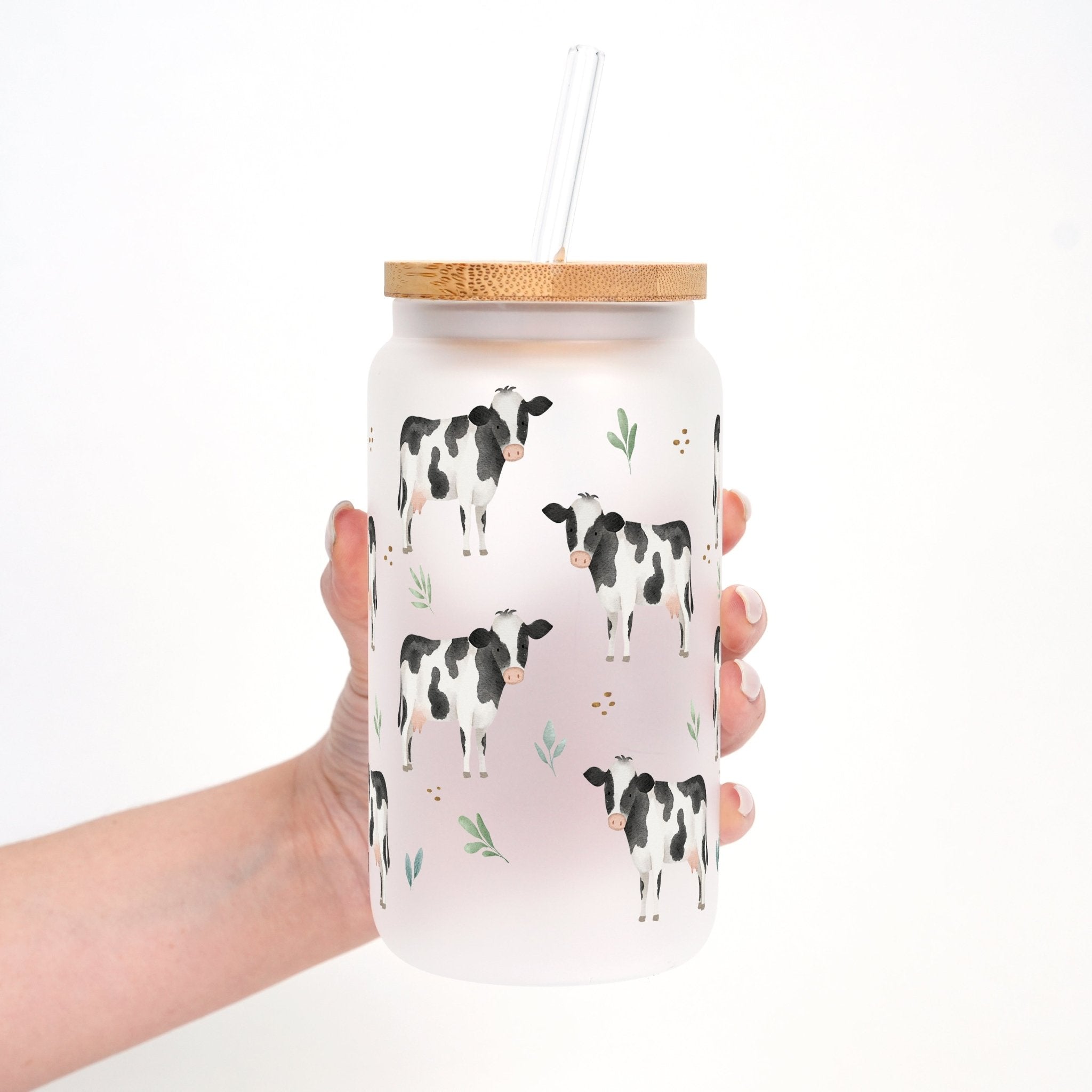 Pasture Perfect Cow Cup With Lid and Straw - Sip Sip Hooray