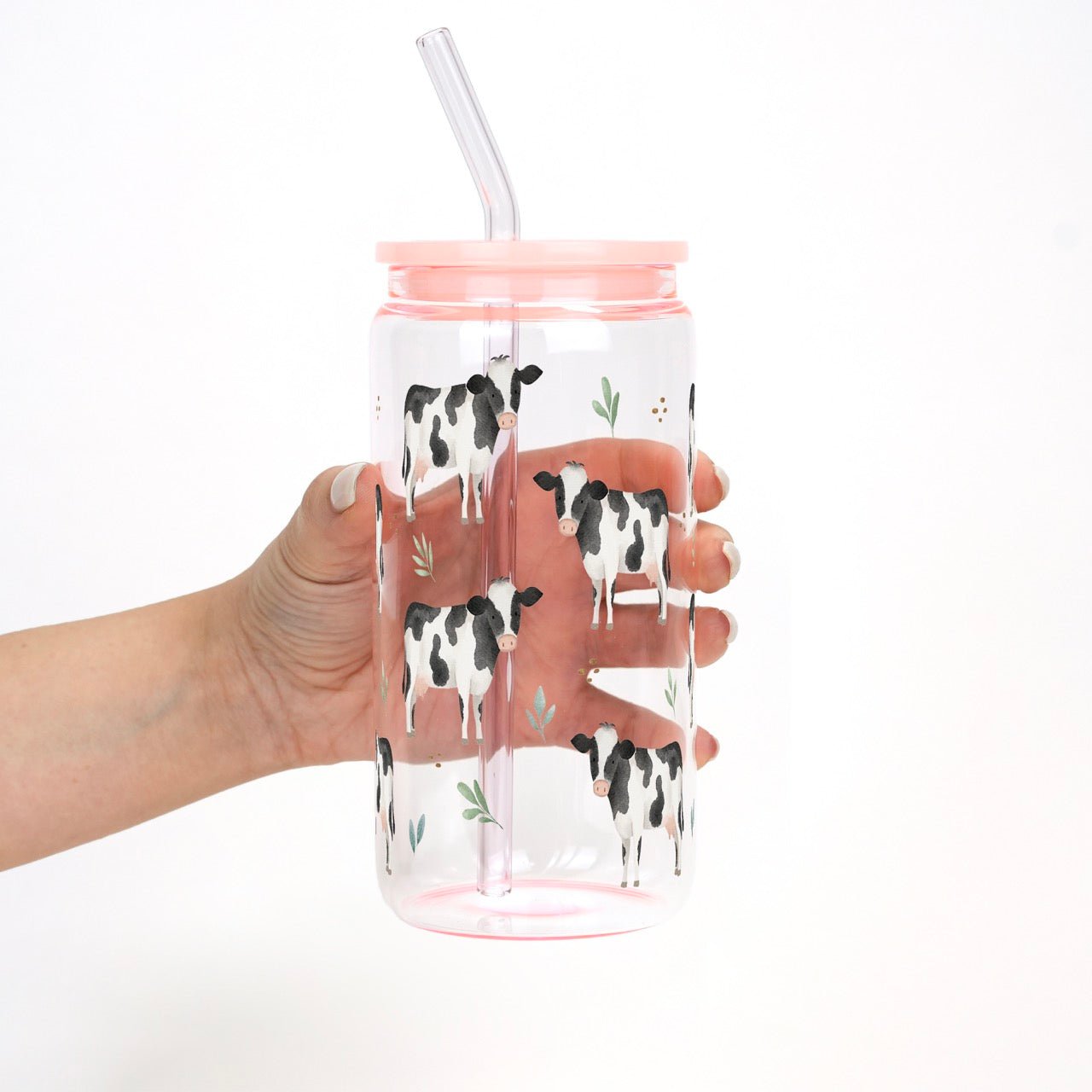 Pasture Perfect Cow Cup With Lid and Straw - Sip Sip Hooray